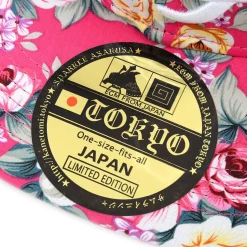 100% Cotton Tokyo Flower Pattern Hat