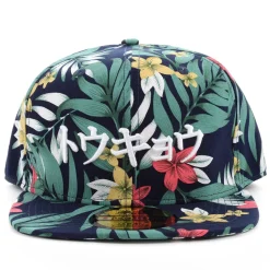 100% Cotton Tokyo Flower Pattern Hat