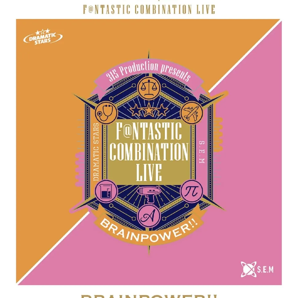 315 Production Presents F@ntastic Combination Live ~BRAINPOWER!!~ Live Blu-ray