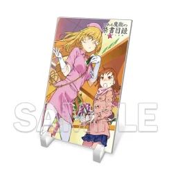A Certain Magical Index 20th Anniversary Acrylic Plate
