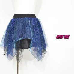 ACDC RAG Asymmetrical Spider Skirt