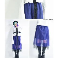 ACDC RAG Lace Layered Long Skirt