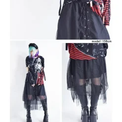 ACDC RAG Lace Layered Long Skirt