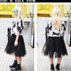 ACDC RAG Long Pannier Skirt