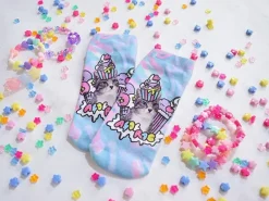 ACDC RAG Pastel Cat Socks