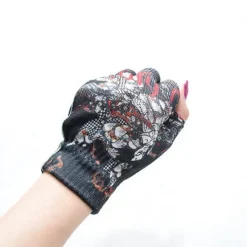 ACDC RAG Punk Samurai Fingerless Gloves