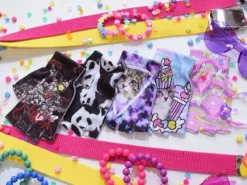 ACDC RAG Punk Samurai Fingerless Gloves