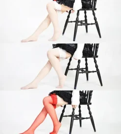 ACDC RAG Ribbon & Lace Stockings