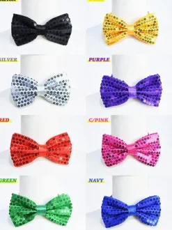ACDC RAG Sequin Bow Tie