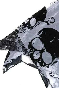 ACDC RAG Skull Skirt