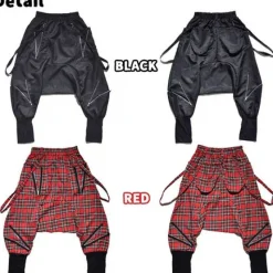 ACDC RAG Tartan Bondage Sarouel Pants