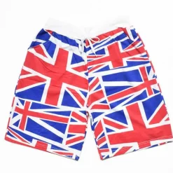 ACDC RAG Union Jack Shorts