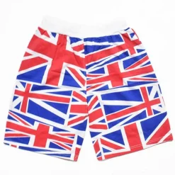 ACDC RAG Union Jack Shorts