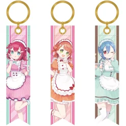 AiScReam Presents TOPPING LIVE Come See Me Before I Melt ♡♡♡ Ribbon Keychain