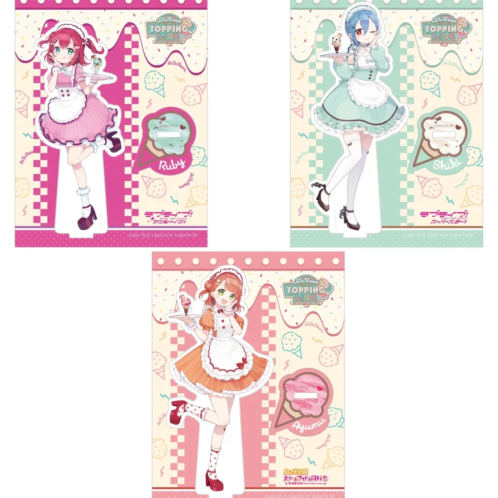 AiScReam Presents TOPPING LIVE Come See Me Before I Melt ♡♡♡ Acrylic Stand