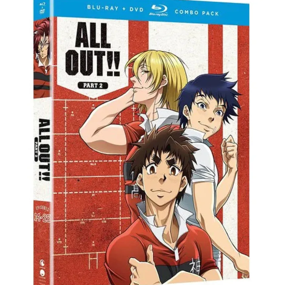 All Out!!: Part 2 Blu-ray/DVD Combo Pack