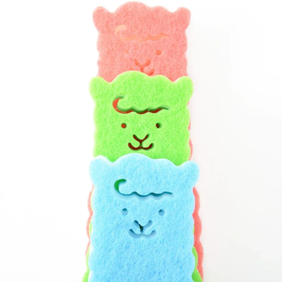 Alpaca Long Sponges (3-Color Set)