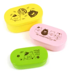 Amuse Characters 3-Piece Lunch Set