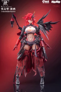 Animester Wolf-Mastiff Force Karasu Samurai 1/9 Scale Figure