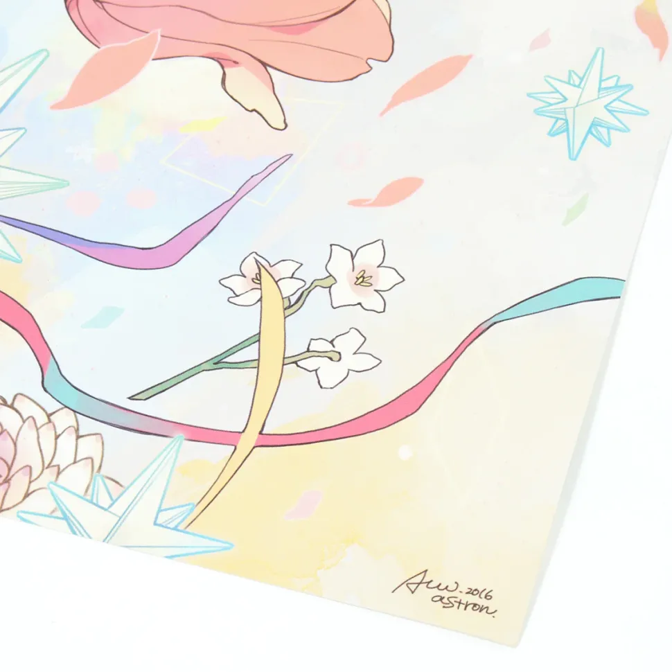 Ann Full Color Poster - A Certain Person's Point and Lines