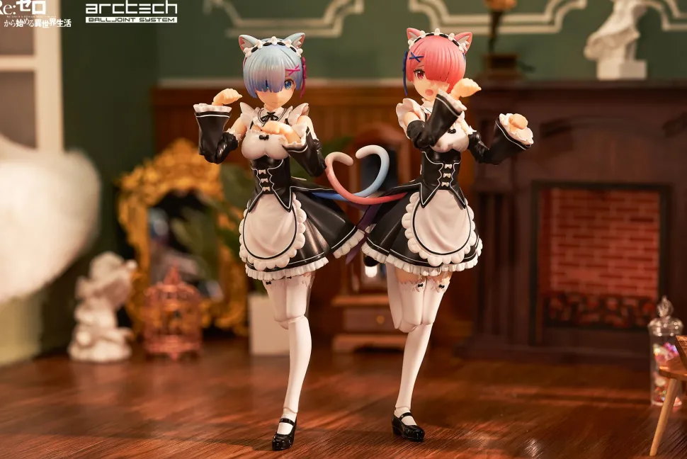 Arctech Series Re:ZERO -Starting Life in Another World- Ram & Rem Set 1/8 Scale Action Figure