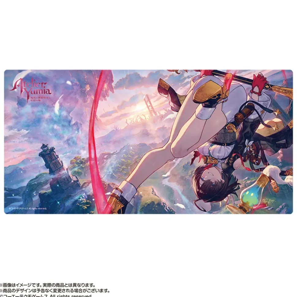 Atelier Yumia: The Alchemist of Memories & the Envisioned Land Desk Mat Main Visual B