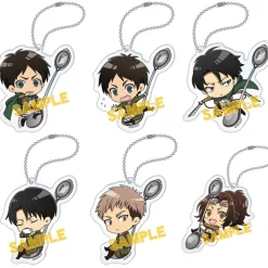 Attack on Titan Acrylic Keychain Box Set