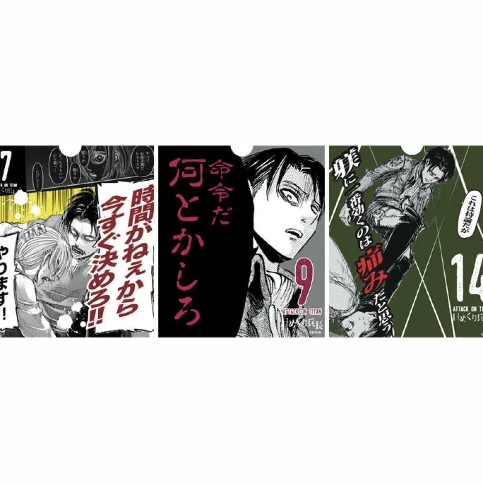 Attack on Titan Desktop Flip Calendar: "I've Always Been Talkative" Levi Ver.