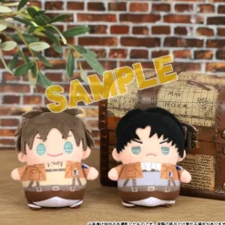 Attack on Titan Mame-Mate Plush Keychain Collection