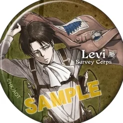 Attack on Titan Pin Badge Set