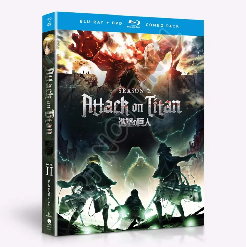 Attack on Titan: Season 2 Blu-ray/DVD Combo Pack