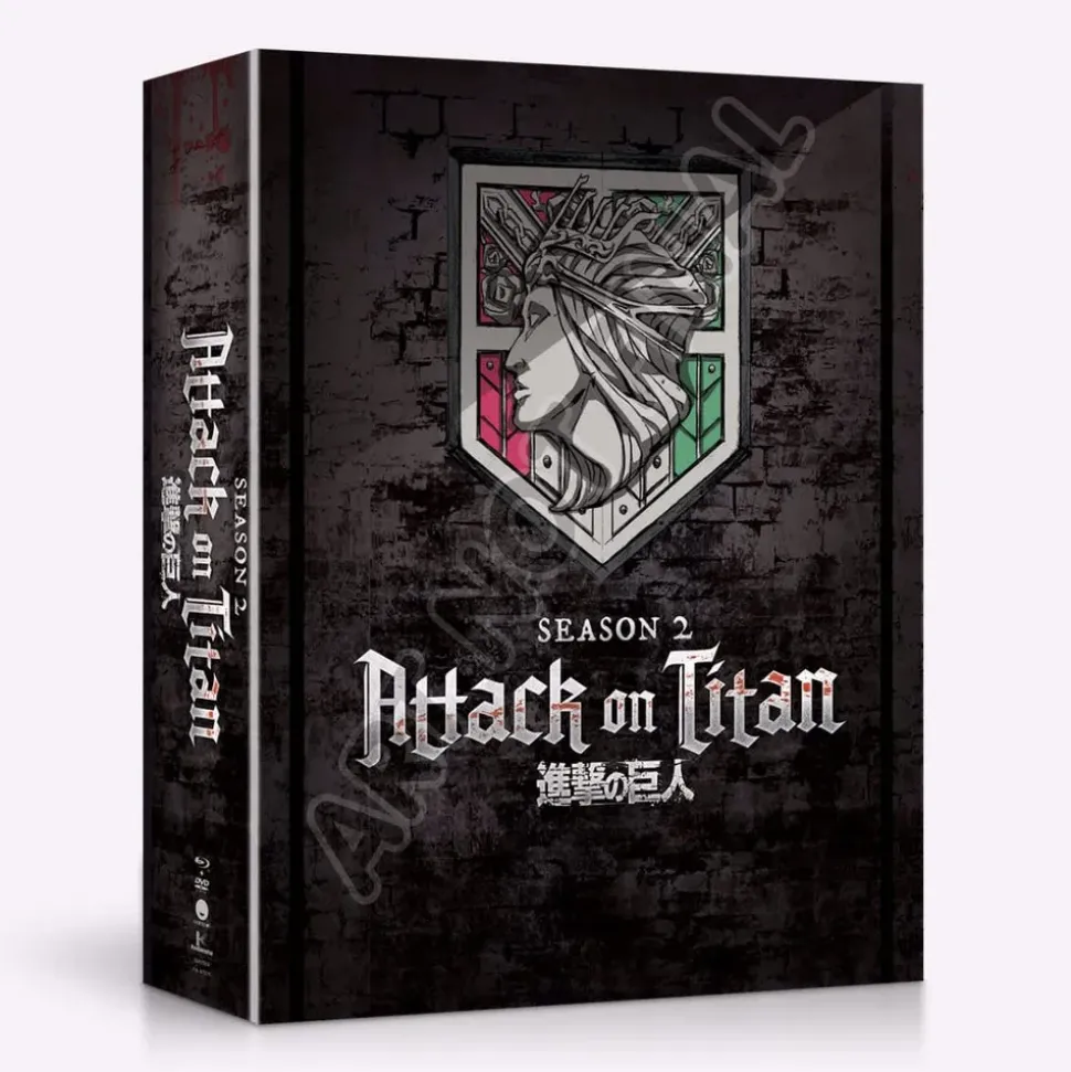 Attack on Titan: Season 2 Limited Edition Blu-ray/DVD Combo Pack