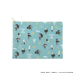 Attack on Titan Yuru Pallet Flat Pouch