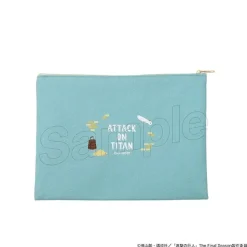 Attack on Titan Yuru Pallet Flat Pouch