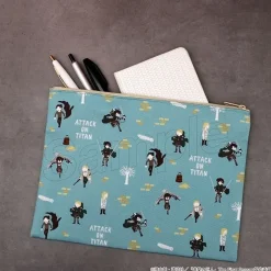 Attack on Titan Yuru Pallet Flat Pouch