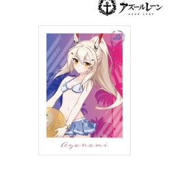 Azur Lane A3-Size Matte Effect Poster Ayanami: Swimsuit Ver.