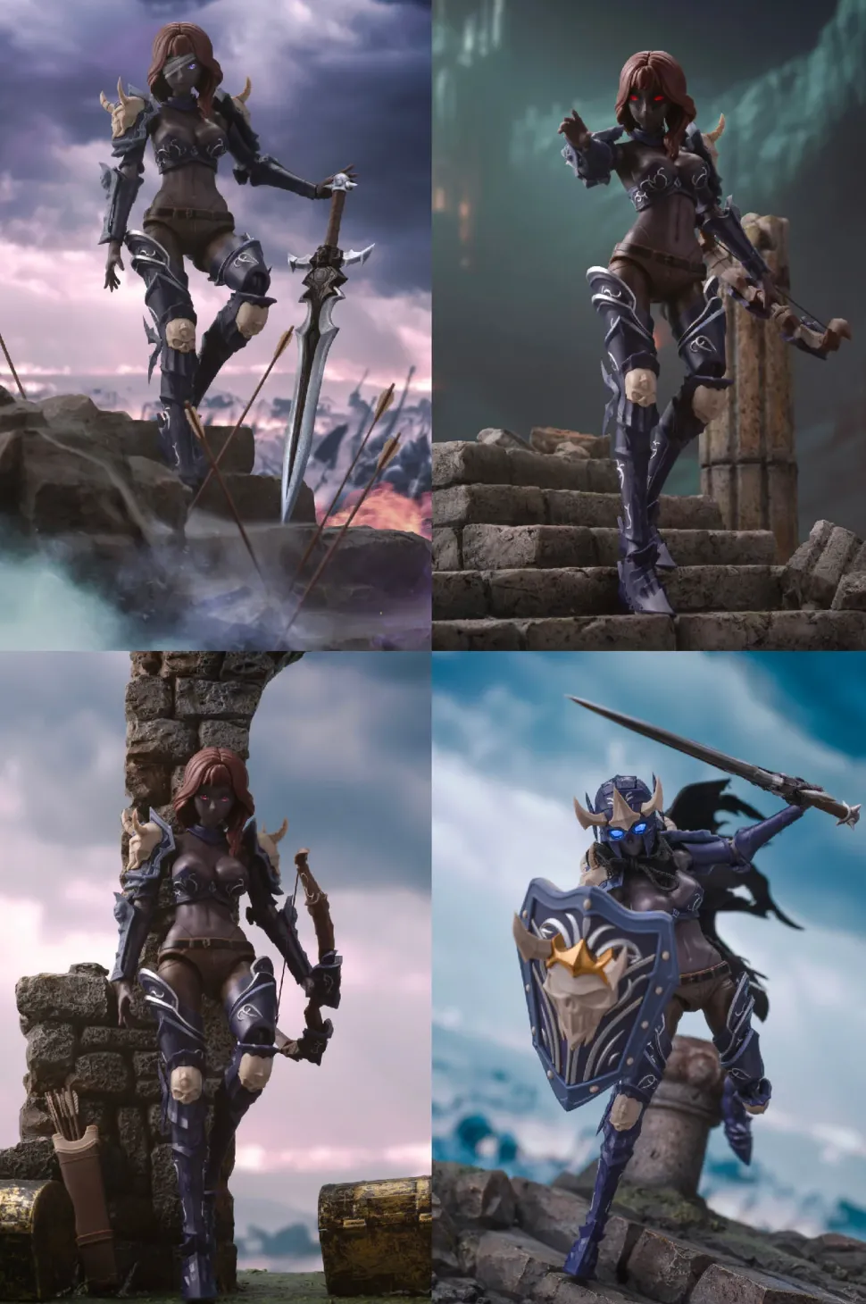 BA-002 Hell Knight Syl 1/12 Scale Plastic Model Kit