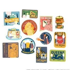 Banana Fish NYC Sticker Set