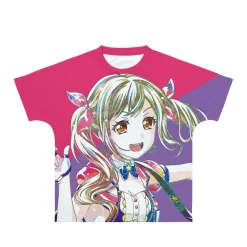 BanG Dream! Girls Band Party! Arisa Ichigaya Ani-Art Unisex Full Graphic T-Shirt Vol. 4