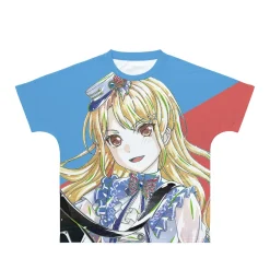 BanG Dream! Girls Band Party! Toko Kirigaya Ani-Art Unisex Full Graphic T-Shirt Vol. 4