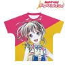 BanG Dream! Girls Band Party! Saya Yamabuki Ani-Art Unisex Full Graphic T-Shirt Vol. 4