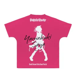 BanG Dream! Girls Band Party! Saya Yamabuki Ani-Art Unisex Full Graphic T-Shirt Vol. 4