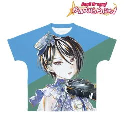BanG Dream! Girls Band Party! Rui Yashio Ani-Art Unisex Full Graphic T-Shirt Vol. 4