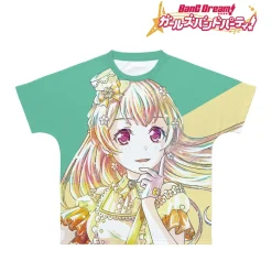 BanG Dream! Girls Band Party! Chisato Shirasagi Ani-Art Unisex Full Graphic T-Shirt Vol. 4