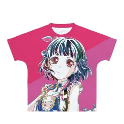 BanG Dream! Girls Band Party! Rimi Ushigome Ani-Art Unisex Full Graphic T-Shirt Vol. 4