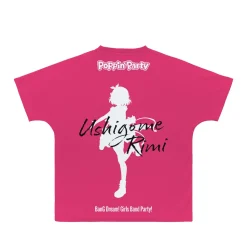 BanG Dream! Girls Band Party! Rimi Ushigome Ani-Art Unisex Full Graphic T-Shirt Vol. 4