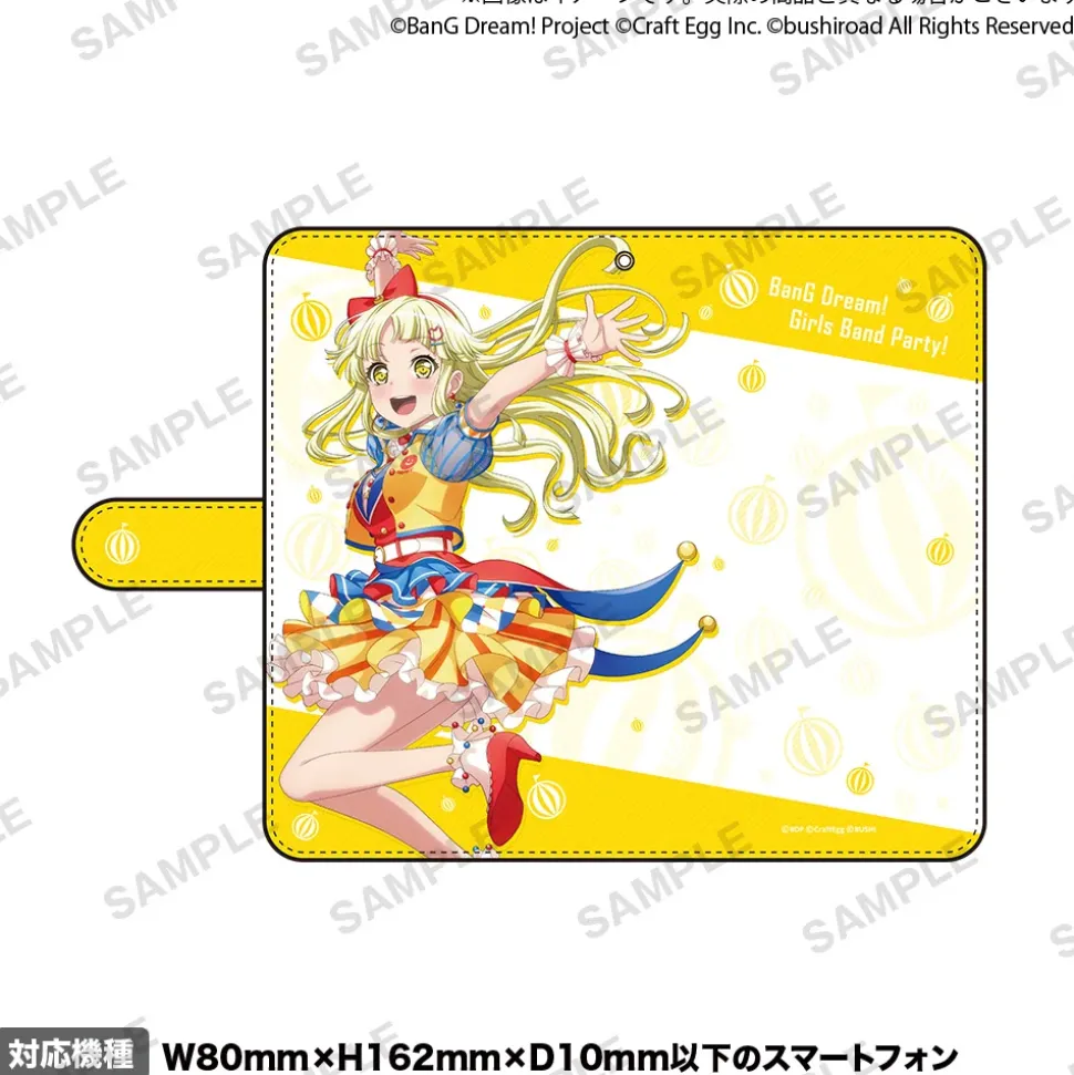 BanG Dream! Girls Band Party! 2022 Ver. Hello Happy World! Notebook-Style Smartphone Case L Vol. 2