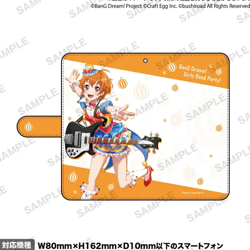 BanG Dream! Girls Band Party! 2022 Ver. Hello Happy World! Notebook-Style Smartphone Case L Vol. 2