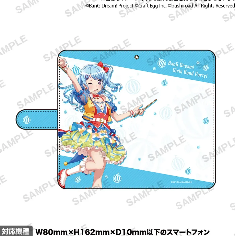 BanG Dream! Girls Band Party! 2022 Ver. Hello Happy World! Notebook-Style Smartphone Case L Vol. 2