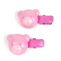 Bear Hair Clip Set